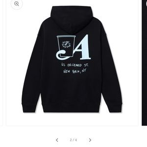 Rocky's Matcha & Awake NY Hoodie.        Material: 100% Cotton